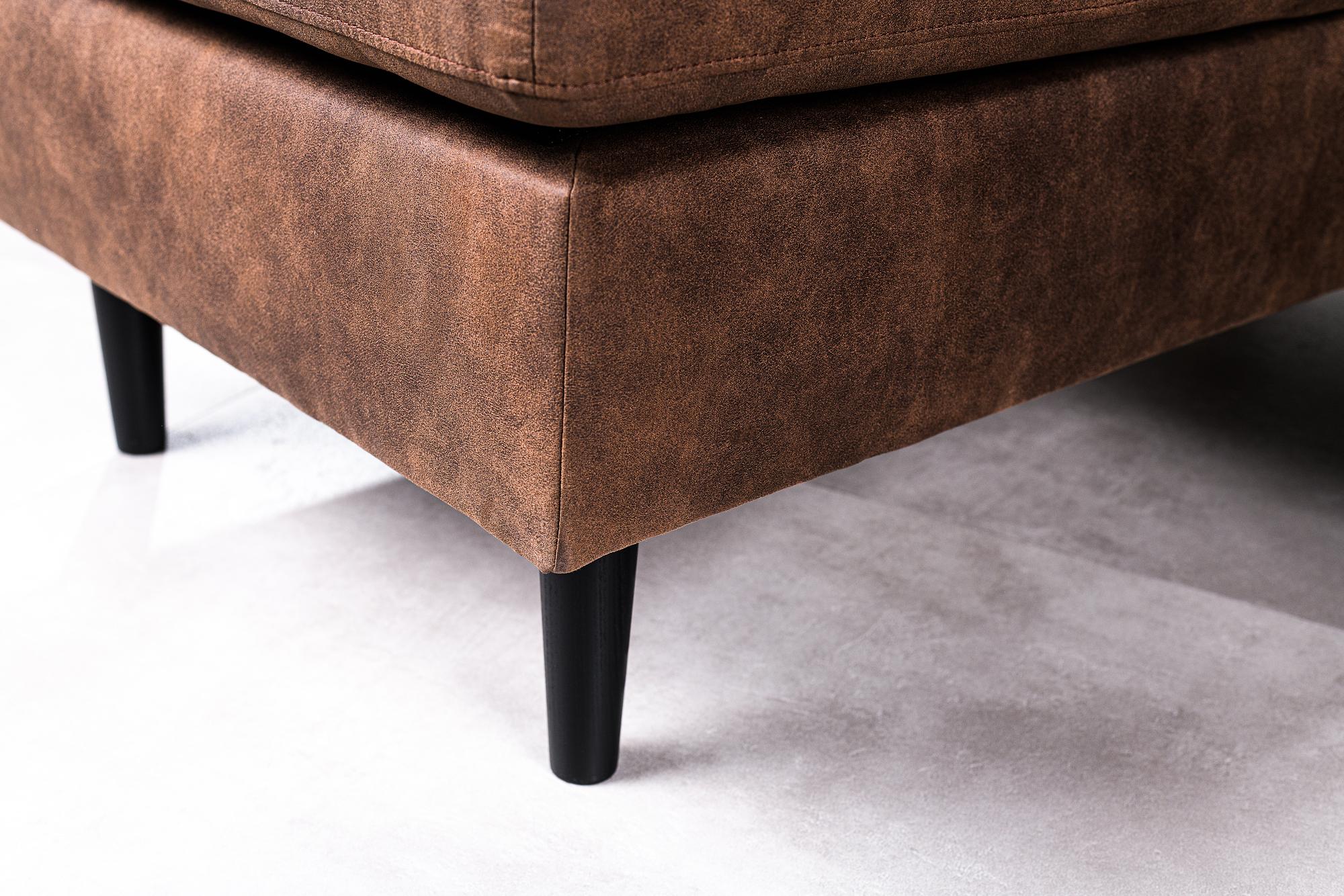Sofa 3-Seater Chaiselongue Left Right Savannah Brown 7