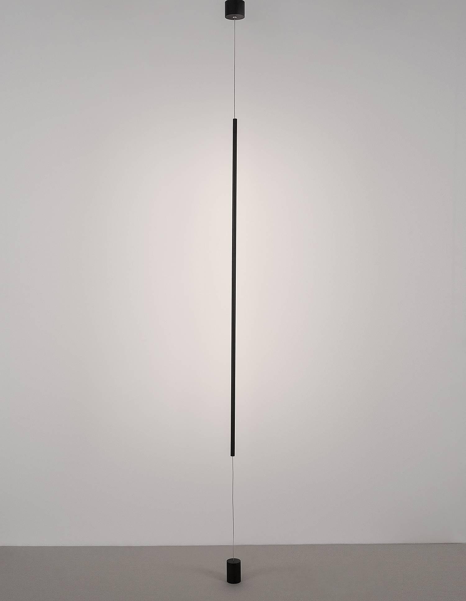 Ceiling Light Elettra 1-Light Aluminum Black 1
