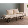 Viper Sofa 2-Sitzer helles Creme 4