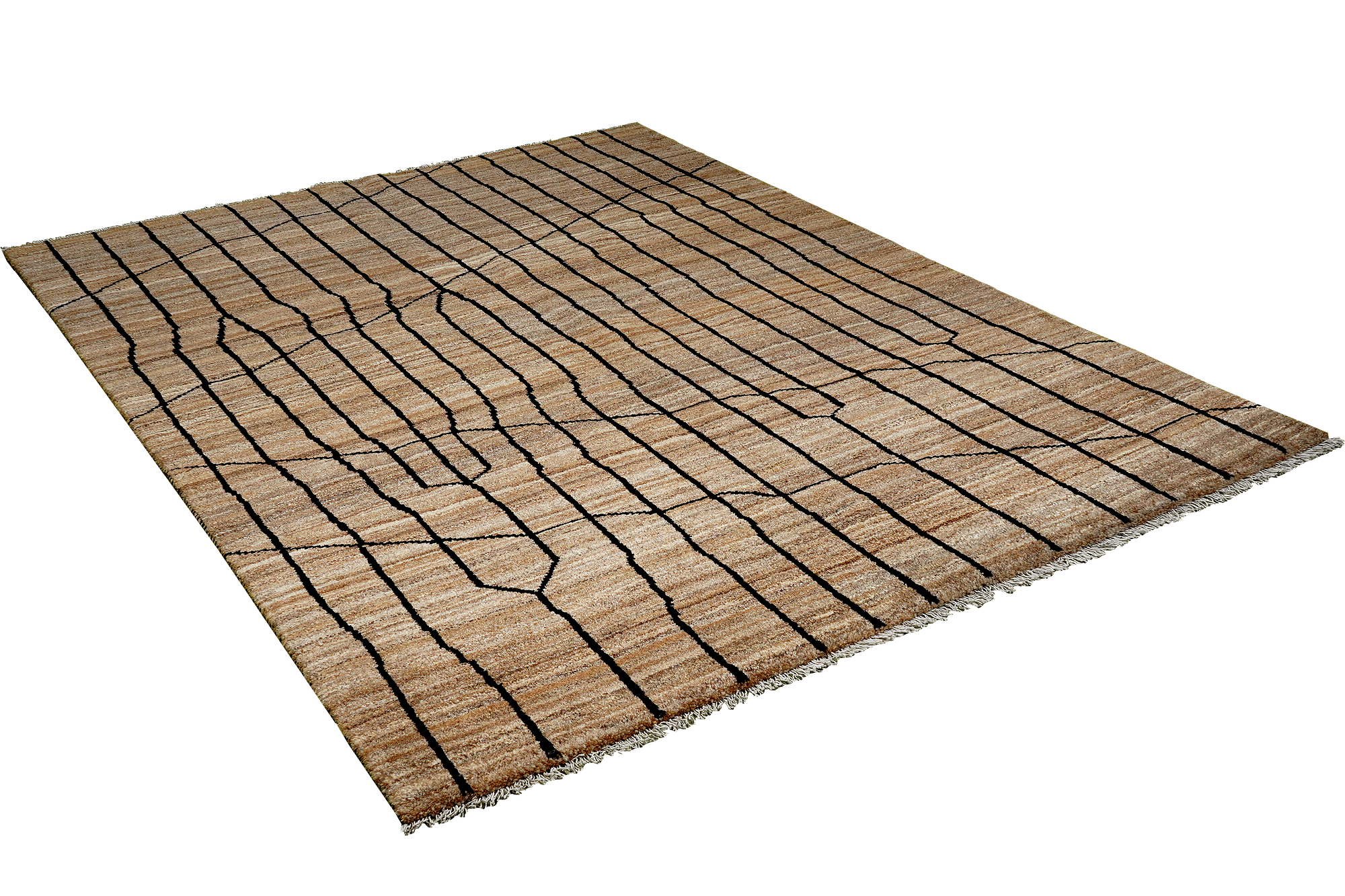 Gabbeh Basi Rug Brown 2