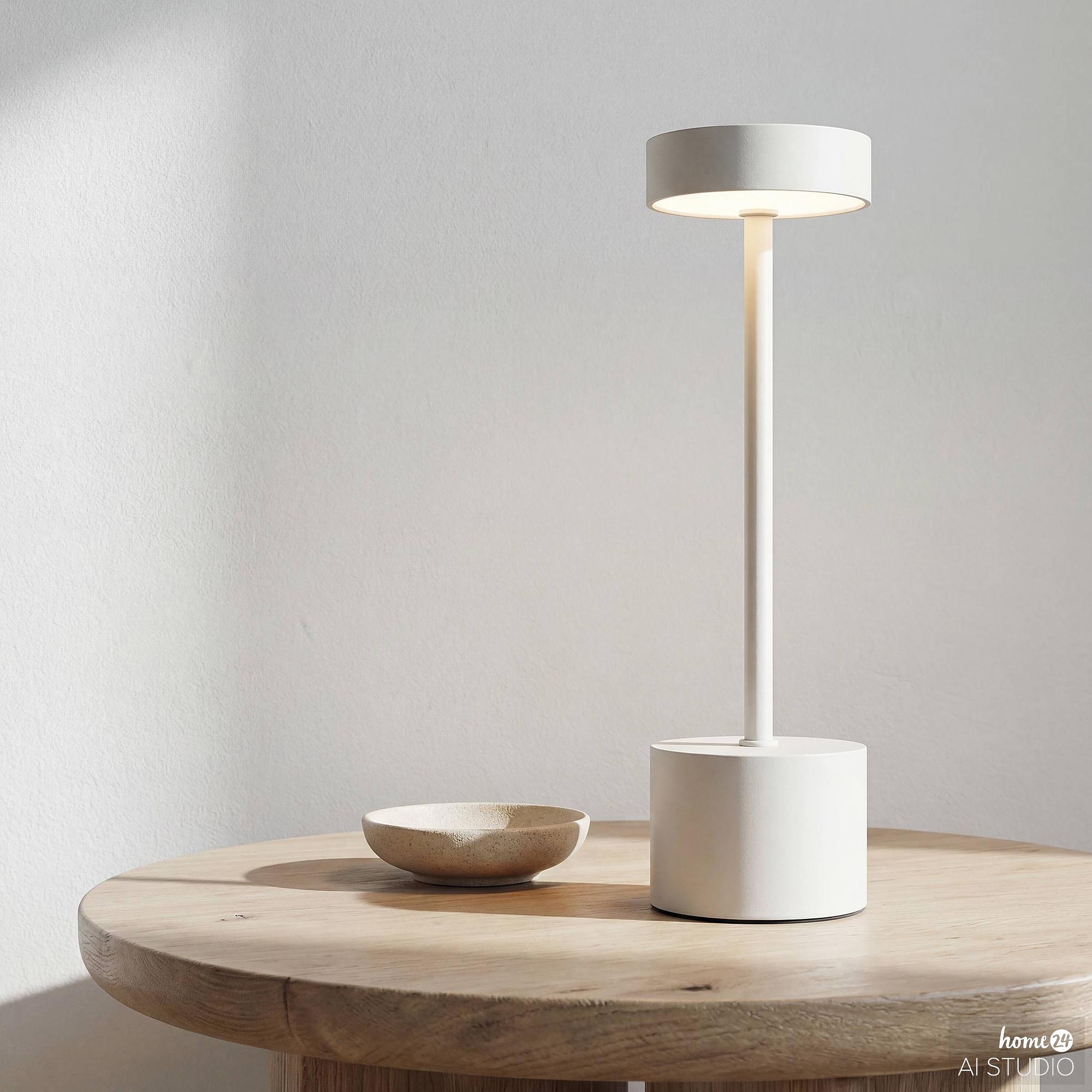 Lim Akku-Tischleuchte Eisen Beige 3