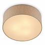 Aural Ceiling Light 1-bulb Linen Iron 3