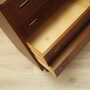 Vintage chest of drawers Teak wood Brown 1970s 8
