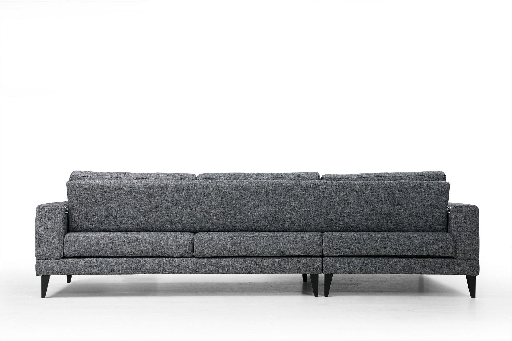 Nordic Corner Sofa Left Grey 6
