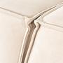 Lora 3-seater sofa cream 8