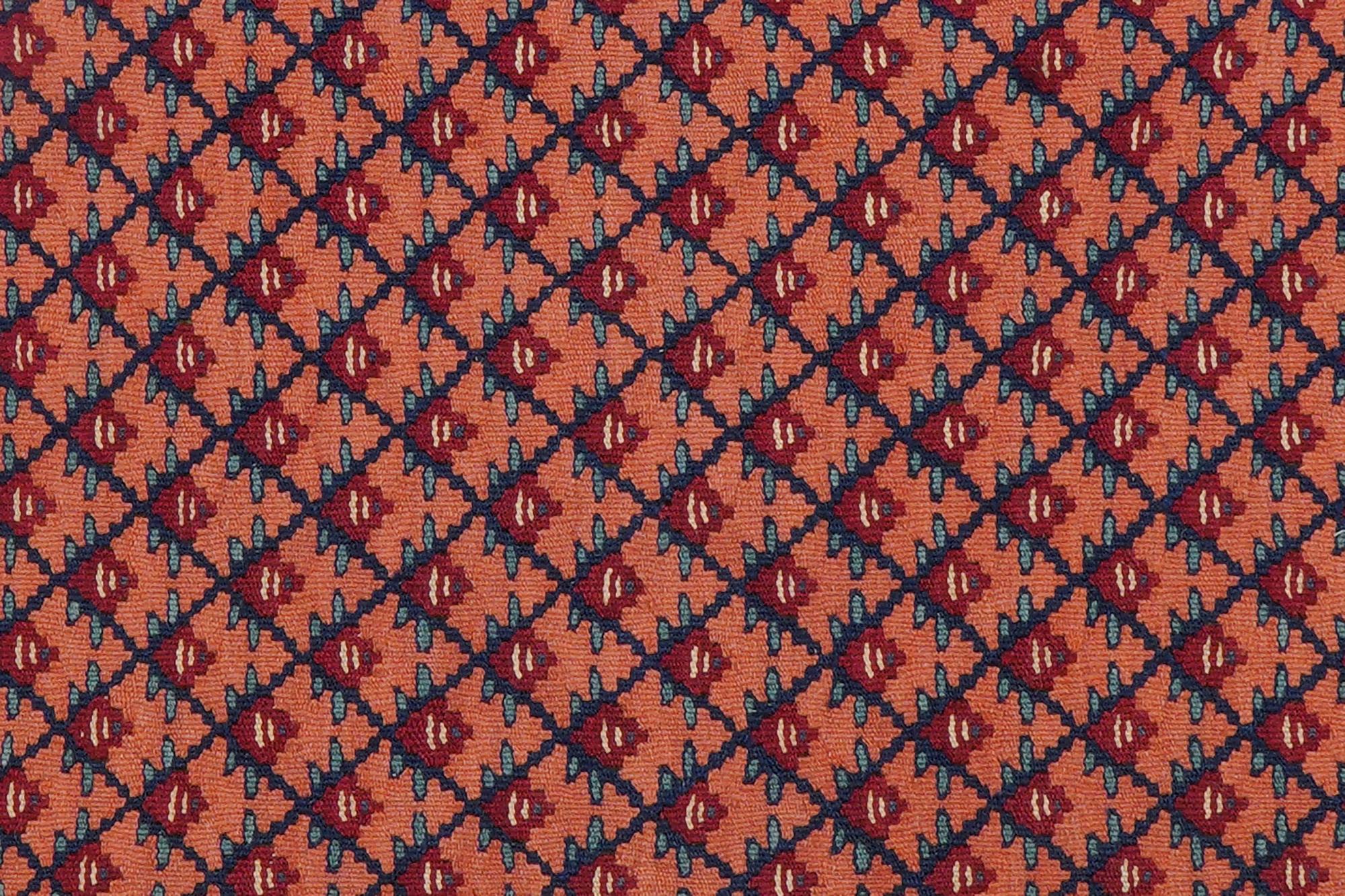 Kilim Senneh Teppich Mehrfarbig 4