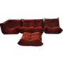 Togo Lounge Set 4-tlg. Cord Orange 0