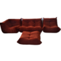 Togo Lounge Set 4-pc. Cord Orange 0