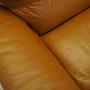 Armchair Leather Brown 1960s 10