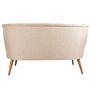 Richland Loveseat Sofa 2-Sitzer Creme 2