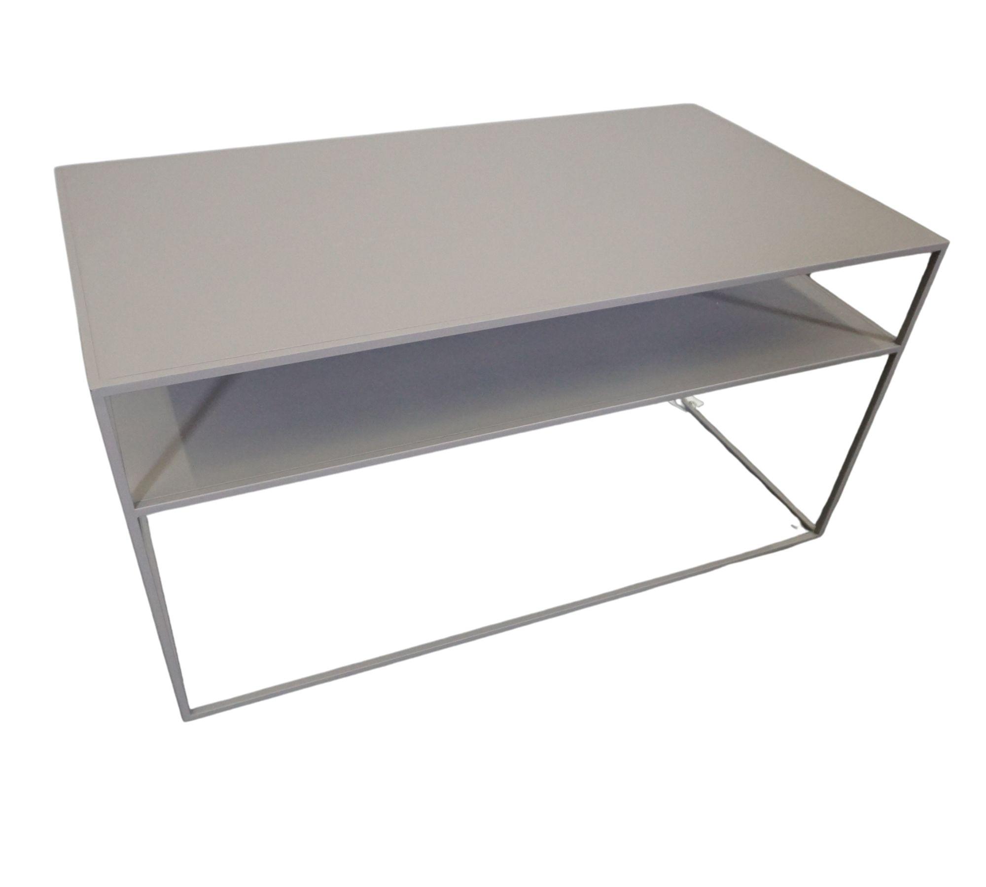 Fera Couchtisch Stahl Grau 66009 2