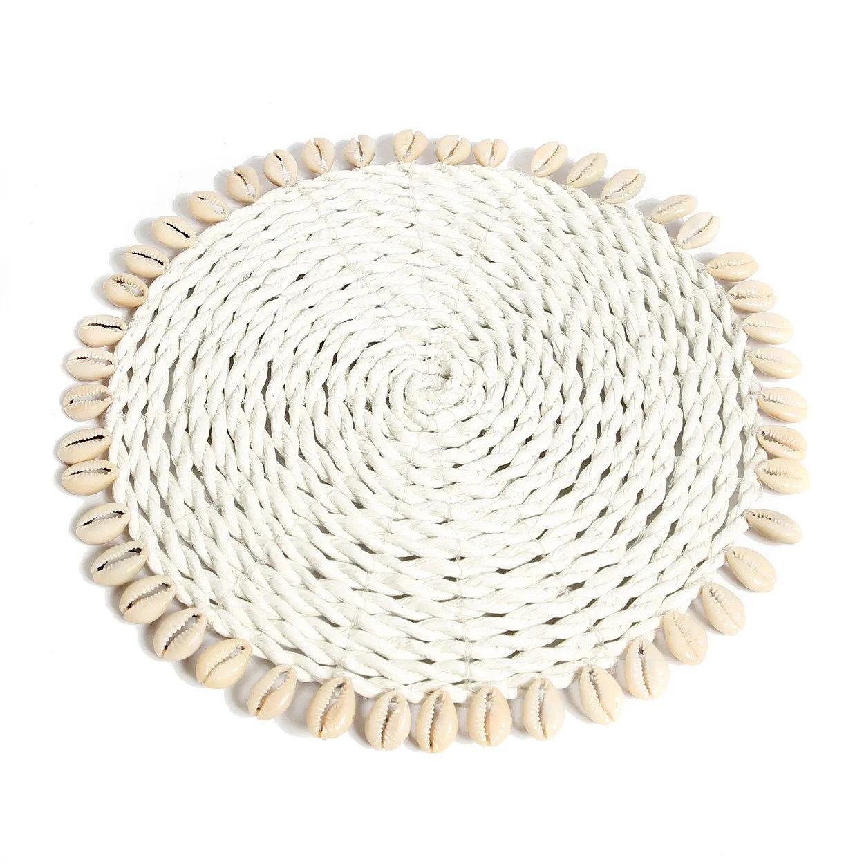 The Seagrass Basket Coaster - White 0