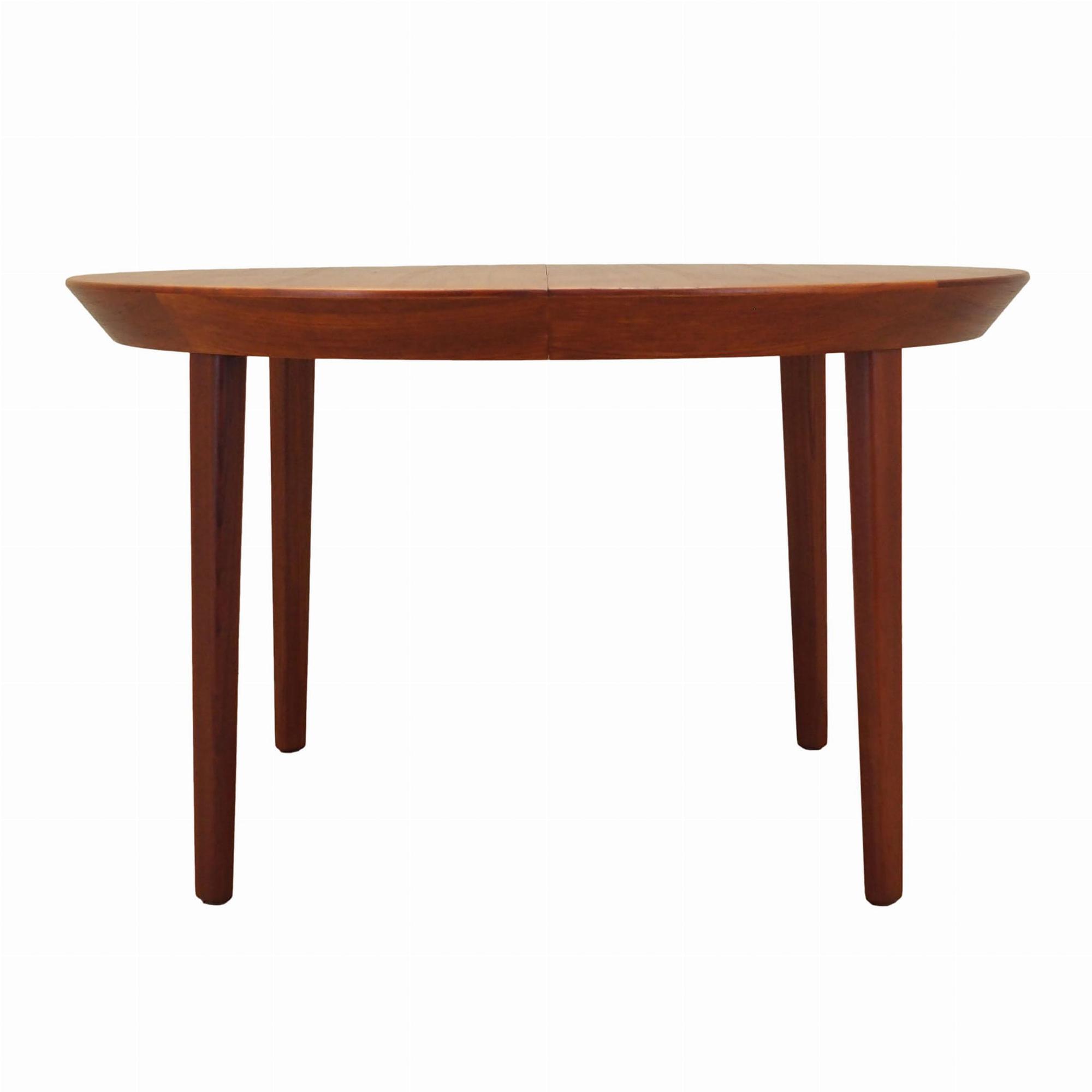 Dining table teak 1960s 122cm 0