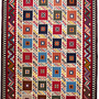 Kilim Gashgai Teppich Mehrfarbig 0