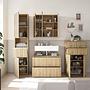 Rookerie Vanity Unit Artisan Oak Decor 80 cm 4