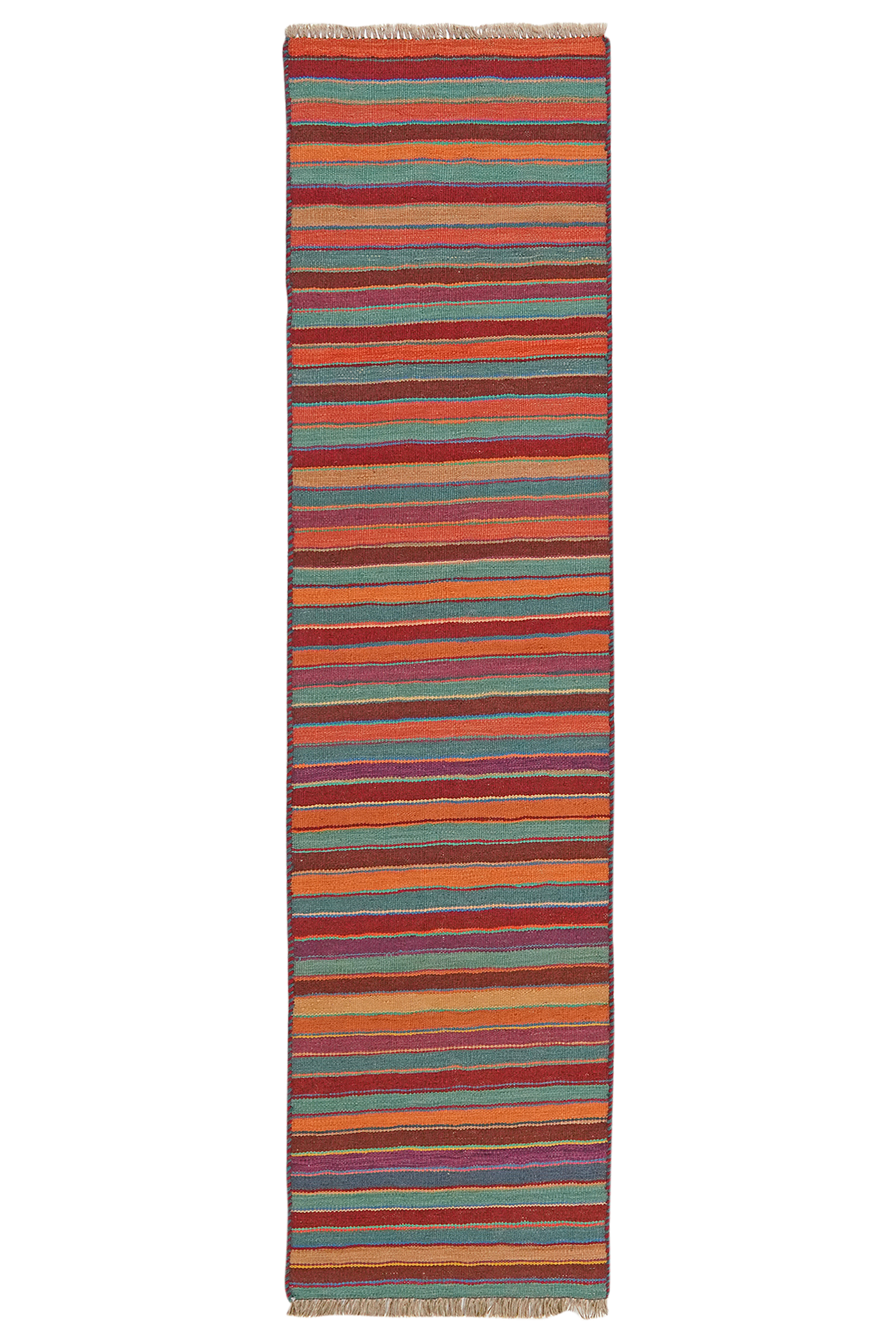 Kilim Gashgai Teppich Mehrfarbig 0