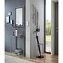 Konsolentisch Newellton Glas Metall Chrom 3