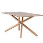 Piazza Dining Table Mocha 90 x 180cm 5