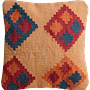 Kilim Kissenbezug Braun 0