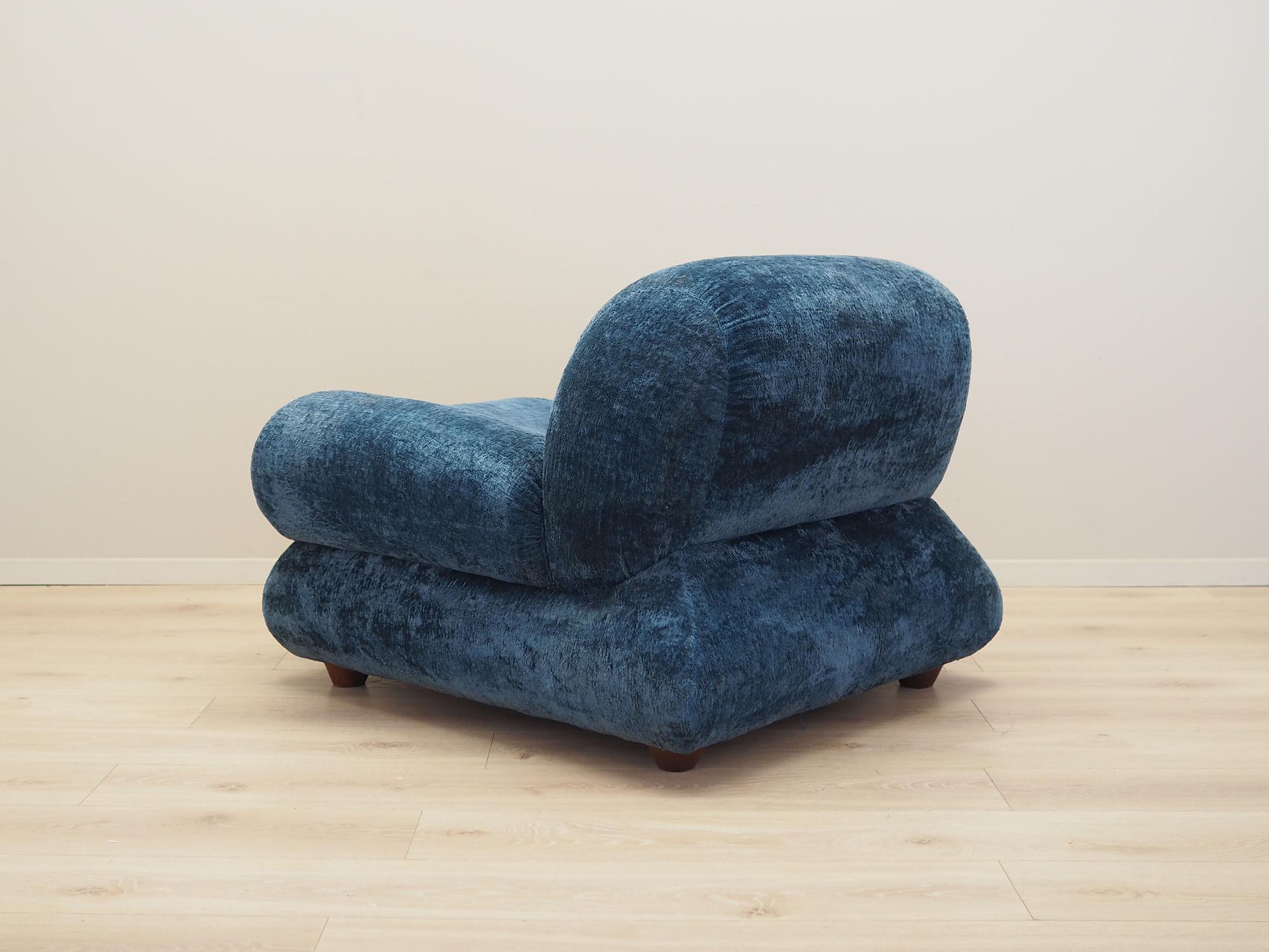 Sessel Blau 1970er Jahre 4