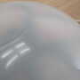 Vintage Pendant Lamp Glass White 1970s 5