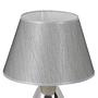 Elena Table Lamp Blended Fabric Stainless Steel 1-Light 2