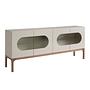 Sideboard Walnussholz Grau 3241 0
