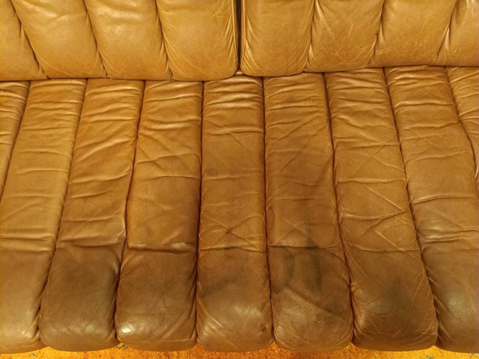 Vintage DS 85 Tagesbett Leder Cognac 5