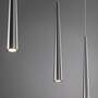LED Pendelleuchte Gutta II 3-flammig Aluminium 4