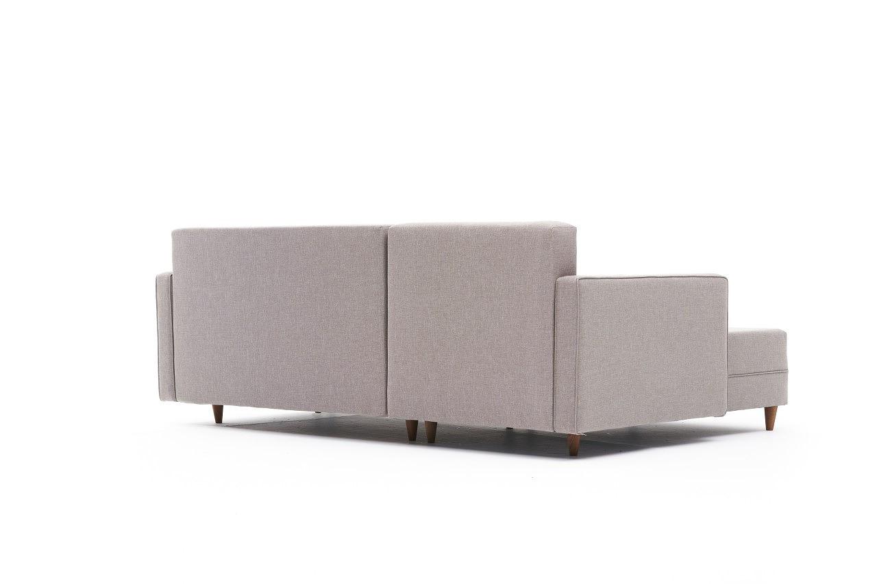 Aydam Schlafsofa Récamiere Links Creme 5