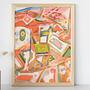 Il Tavolo con arepa hallway Art printMulticolor 0