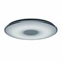 LED-Deckenleuchte 1-flammig Glas Kunststff Schwarz 0