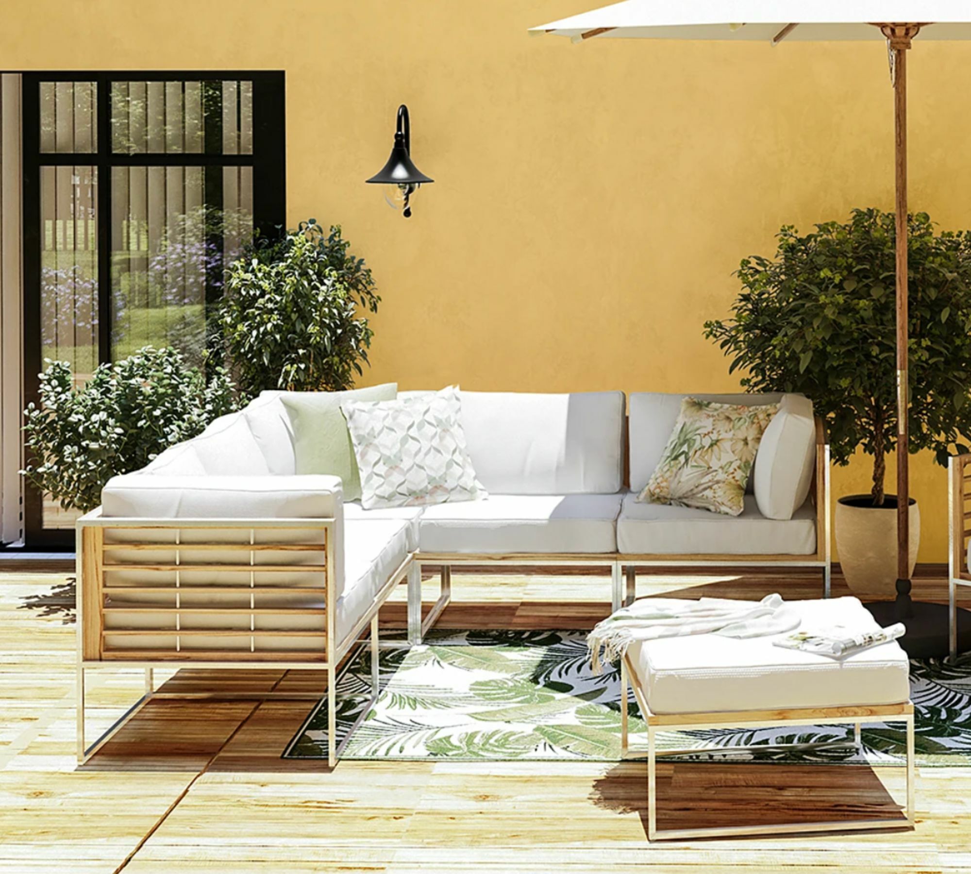 Loungesessel Outdoor Teak Massiv 4