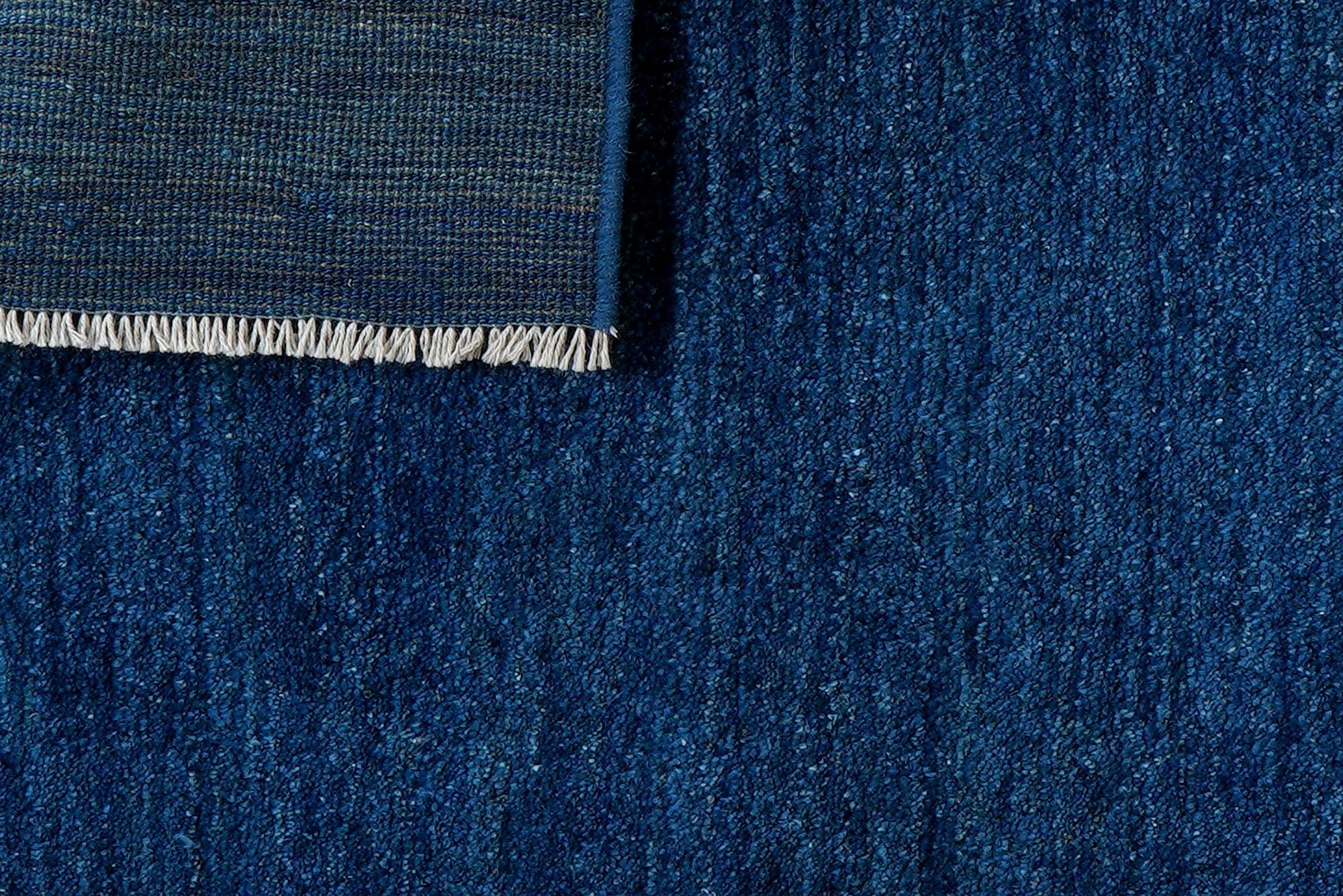 Rizbaf Gabbeh-Teppich Wolle Blau 5