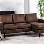 Sofa 3-Seater Chaiselongue Left Right Savannah Brown 9