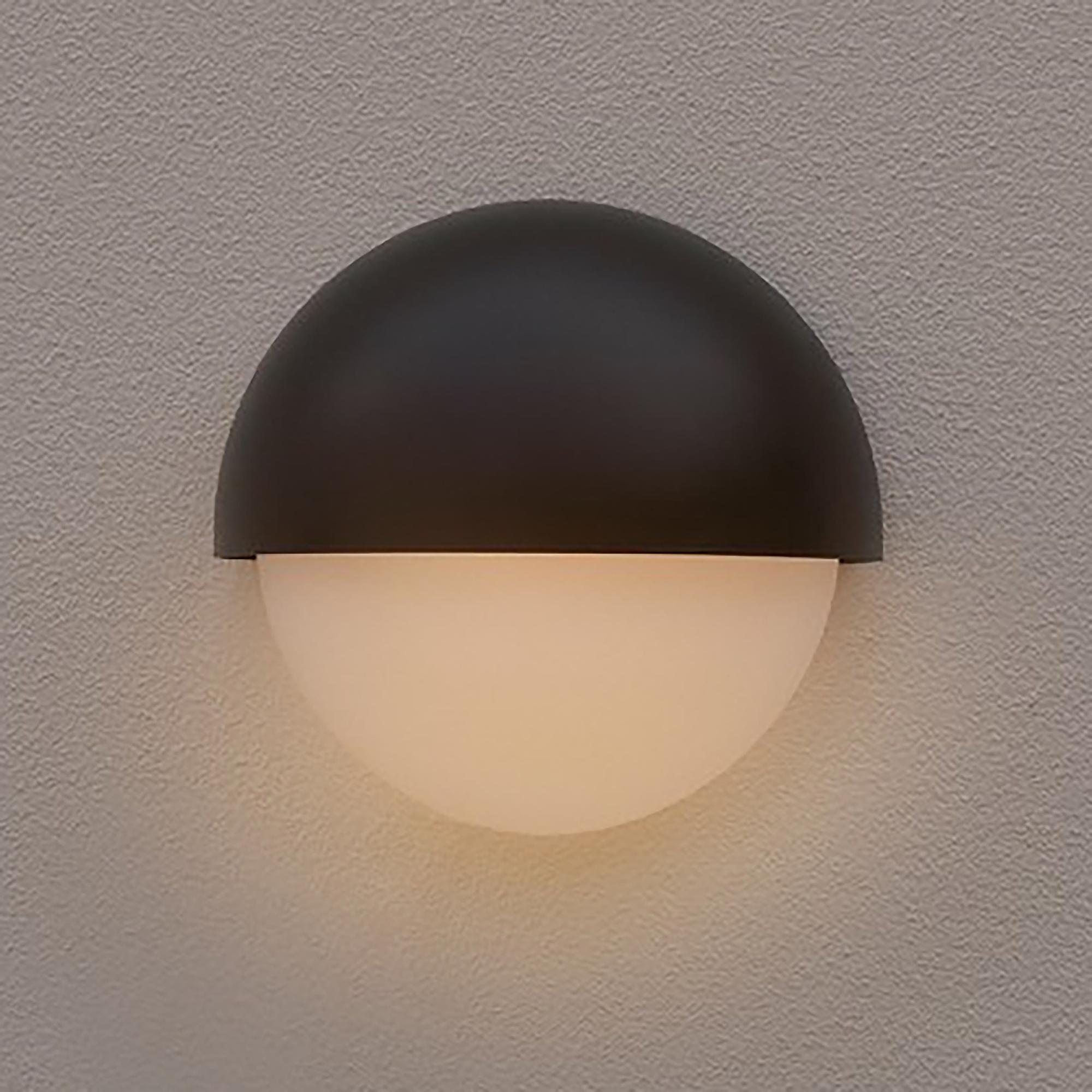 Scorpius Außenwandleuchte Maxi Schwarz Polycarbonat 1