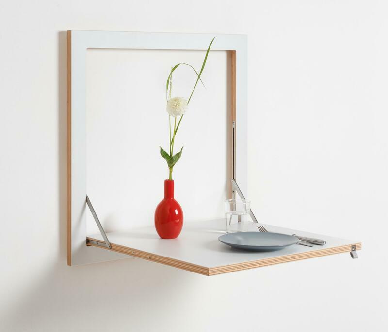 Fläpps Kitchen Table Wood White 60 x 60 cm 4