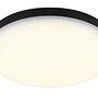 1-Light Matthew LED Ceiling Light Acrylic Glass Black ⌀22cm 3