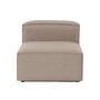 Modular sofa 1-seater Brown 0