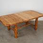 Dining table pine wood 1970s 4