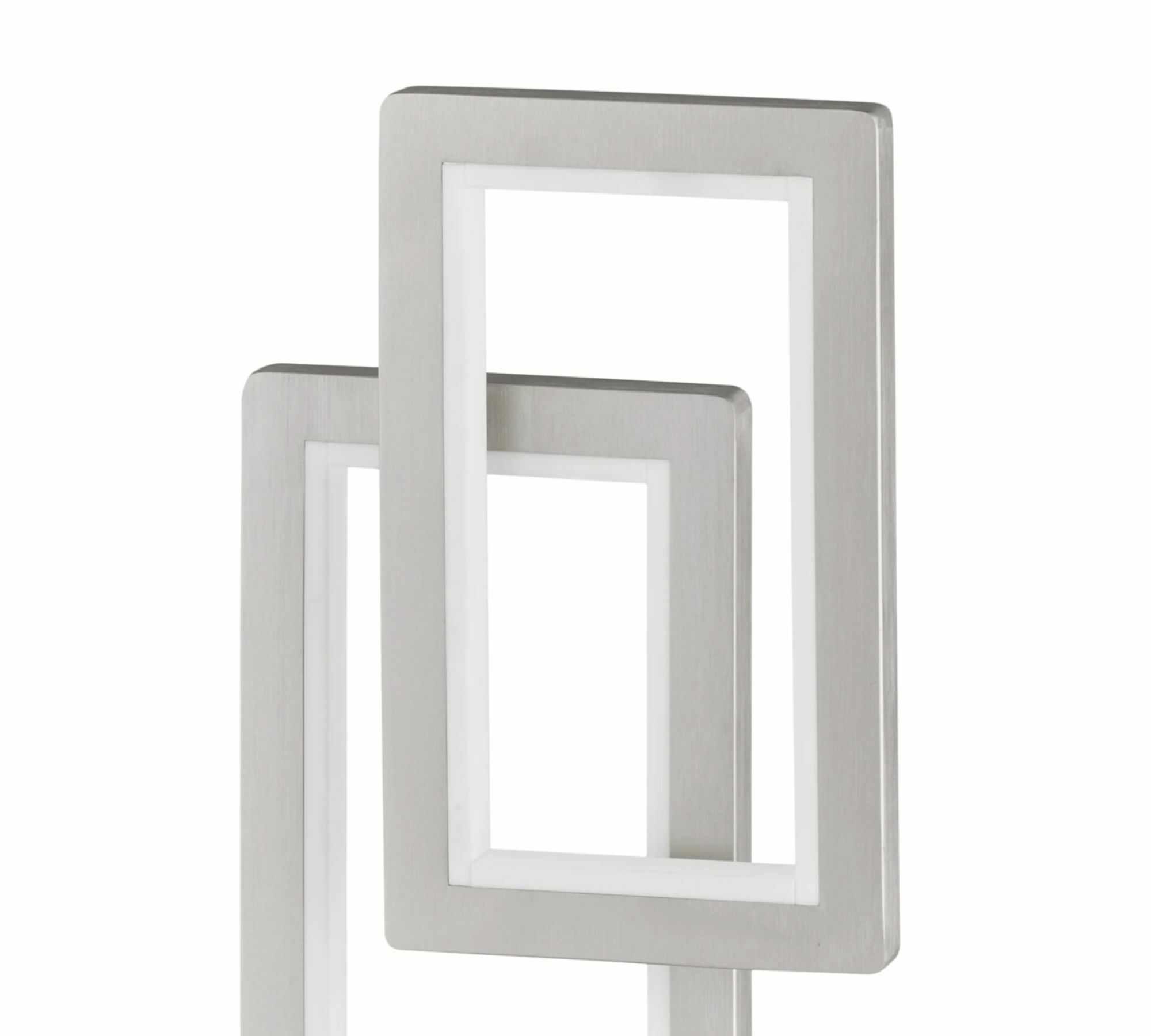 LED Tischleuchte 2-flammig Metall 1