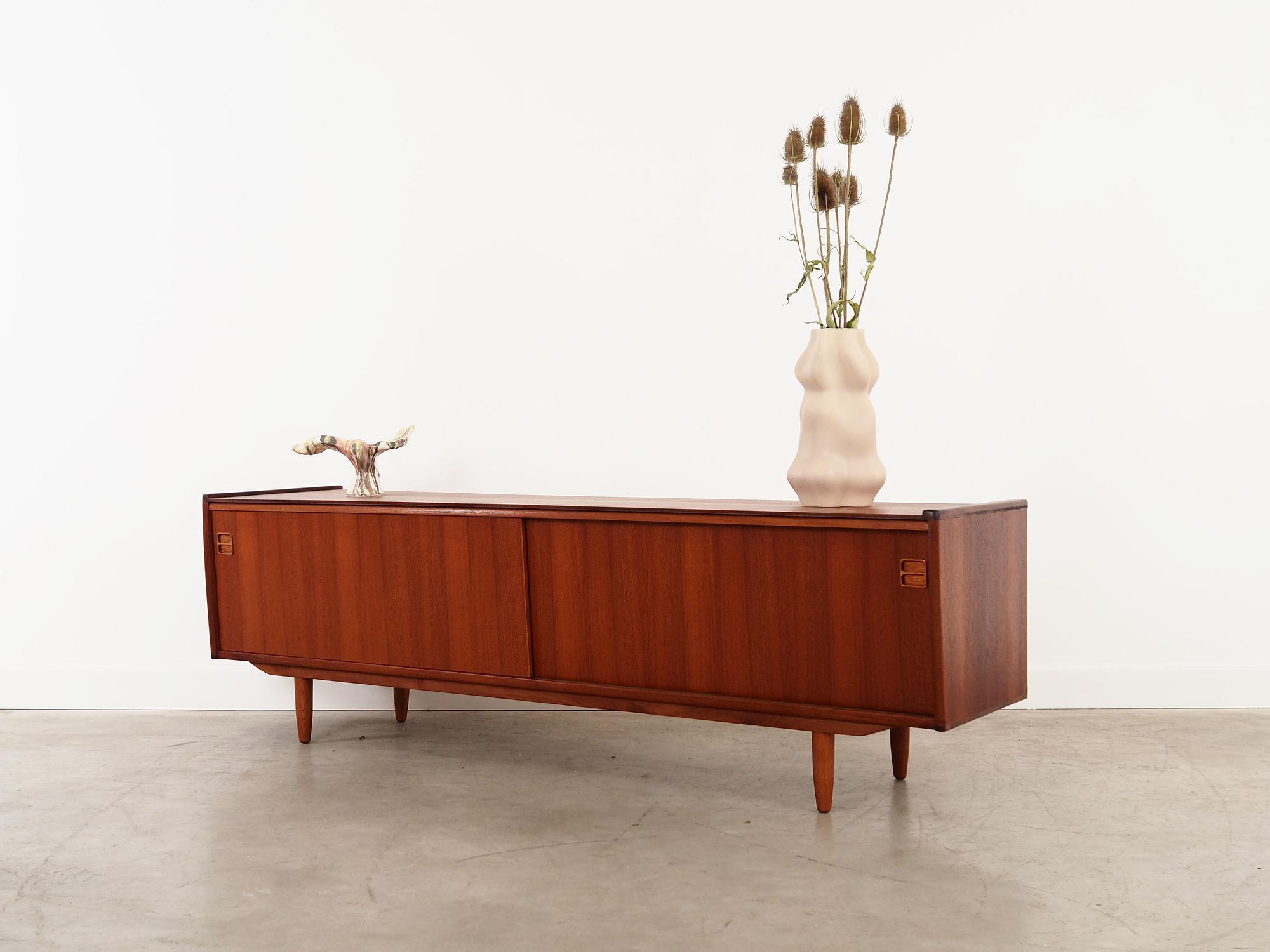 Sideboard Teak wood 1970s 4