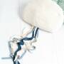 2x Jellyfish & Octopus Plush toy Cotton Blue White 3