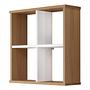 Wall shelf Mestre II Pine Solid Honey Brown 0