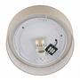 Aural Ceiling Light 1-bulb Linen Iron 4
