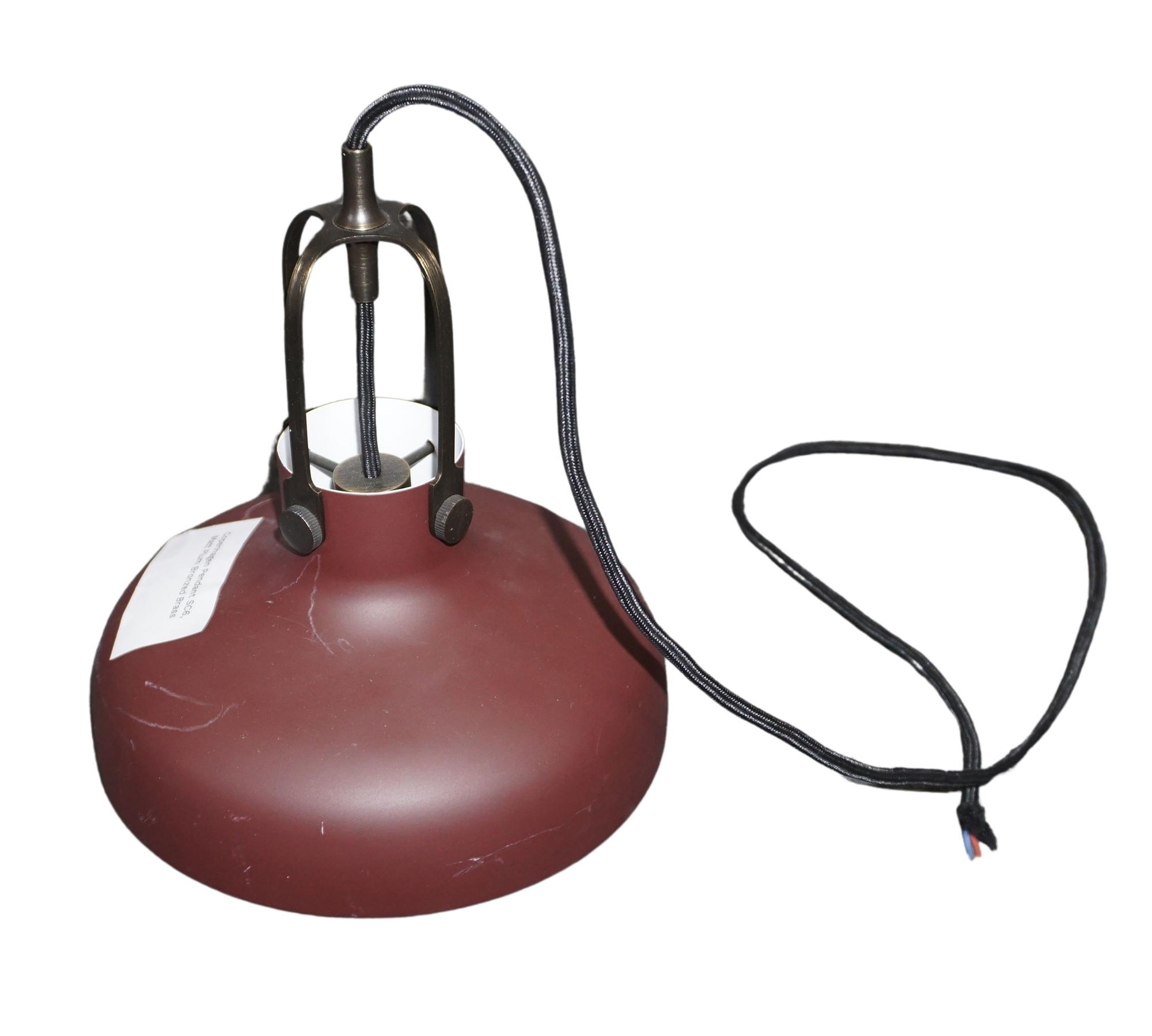 Copenhagen SC6 Pendant Lamp Plum Colored 4