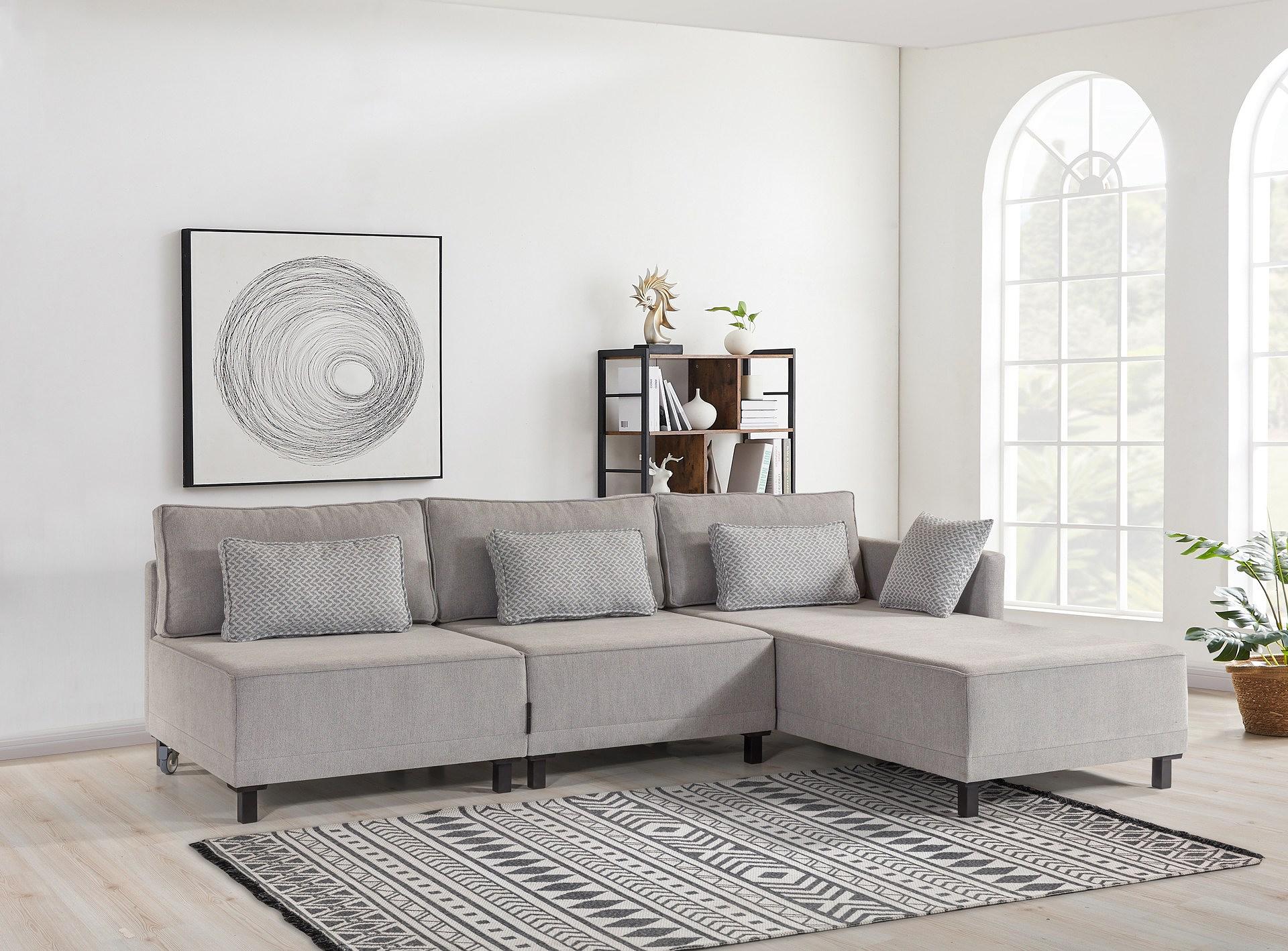 Matris Right Corner Sofa Grey 0