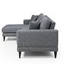 Nordic Corner Sofa Left Grey 7