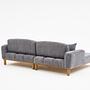 Rens Sofa Récamiere Links Grau 4