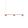 Blush Rail Pendelleuchte 3-Flammig Beige 0